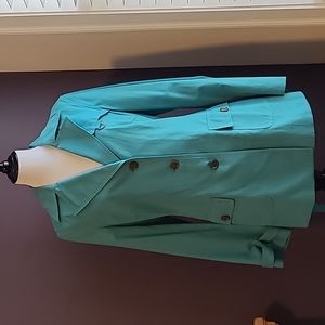 Casual Corner trench coat, size L